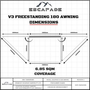 180 DEGREE AWNING DIMENSION DIAGRAM
